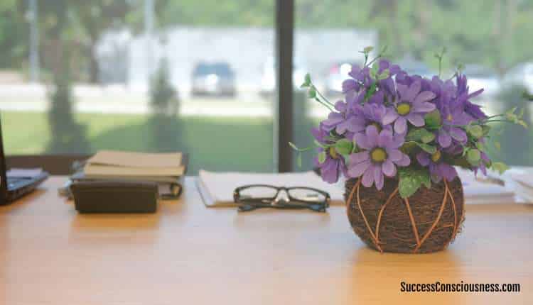 The Impression of Flowers on Office Productiveness & Morale